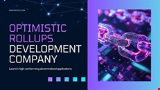 Optimistic rollups development company