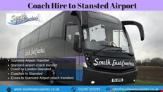 Coach Hire to Stansted Airport | South East Coaches