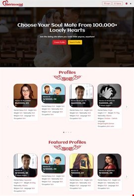 Ready Bridal & Groom Matching Website Script
