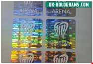 Hologram Stickers with your Logo - personalised