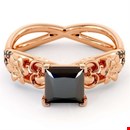 Shop Now! Square Black Diamond Engagement Rings