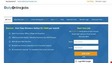 We are Hiring - Earn Rs.15000/- Per month - Simple Copy Paste Jobs