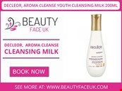 DECLEOR, AROMA CLEANSE YOUTH CLEANSING MILK 200ML