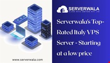 Serverwala’s Top-Rated Italy VPS Server - Starting at a low price 