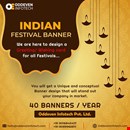 Professional HD Festival Banner Design Services in India
