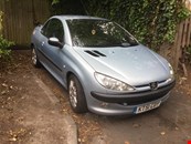 Peugeot 206cc Automatic Convertble