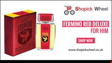 Shopick Wheel UK | Fermino Red Deluxe Mens 100ml EDT | Discounted Cosmetics