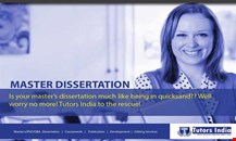 Masters Dissertation Writing Services in UK - Tutorsindia.com for MyDissertationHelp