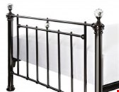Stratford Black Nickel Bedframe