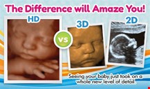 Why wait? See your baby’s face today in 3D!