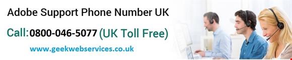 Adobe Support Number UK 0800-046-5077 Adobe Help Number UK