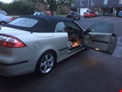 SAAB Convertible AUTO   55 PLATE