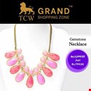 Grand Shopping Zone Gemstone Necklace