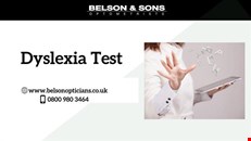 Dyslexia Test