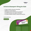 Buy Actavis Diazepam 10 mg Tablets UK