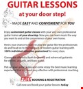 PERSONAL GUITAR LESSONS AT YOUR DOORSTEP - WITH PROVEN RESULTS!