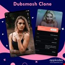 Striking video sharing platform with dubsmash clone