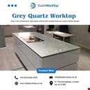 Grey Quartz Worktop | +44 0208 368 5555 | DialAWorkTop