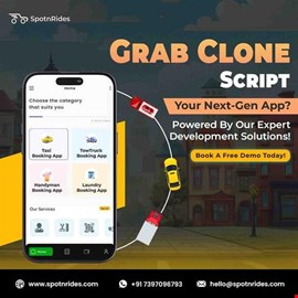 Build Your Own Grab-Like Super App with SpotnRides