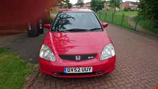 Honda Civic type s 2.0 160 bhp