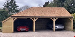 High Grade Solid Wooden Car Garage Builders in UK - Since 1909!