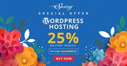 eUKHOST Spring Sale: Our Wordpress Hosting Plans Start @ 0.99 GBP Only!