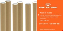 Clear Plastic Postal Tubes in UK
