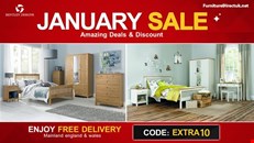 Save Big!! January Furniture Sale Up to 75% Off on Bentley Designs Furniture