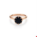 20% Off! on Round Cut Black Diamond Engagement Rings