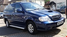 KIA SEDONA 2004 CRD MANUAL with FULL WHEEL CHAIR ACCESS CONVERSION. £1900