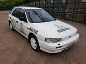 Subaru Impreza Wagon Automatic 4x4 Classic white rat scooby doo great fun car