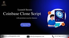 Launch Secure Coinbase Clone Script with premium security features