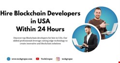 Hire Blockchain developers in USA