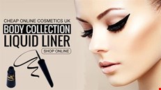 Shopick Wheel UK | Body Collection Black Liquid Liner | Cheap Online Cosmetics UK