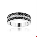 A Band Of Love : Black Diamond Eternity Wedding Bands