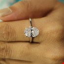 Discover Lab Diamond Solitaire Engagement Ring