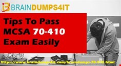 70-410 Braindumps