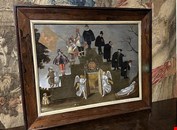 Antique portraits oil on canvas : Period Oak Antiques