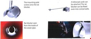 Rat Prevention System for Sewer Drainage