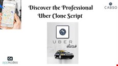 Discover the Professional Uber Clone Script With Appkodes Cabso