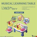 Techhark Musical Learning Table for kids | Baby Toys