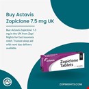 Actavis Zopiclone 7.5 mg Next Day Delivery UK