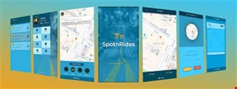 SpotnRides - Taxi Booking App Development