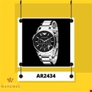 Emporio Armani AR2434 Classic Chronograph Black Dial Watch