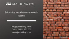 Brick Slip Fitters in Essex