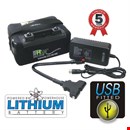 18-27 Hole Golf Trolley LiFePO4 Lithium Battery inc USB for Sale