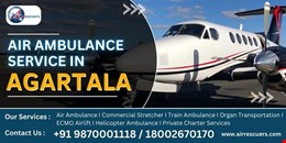 Fast Air Ambulance Services in Agartala