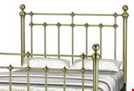 Bristol Bed Frame In Antique Brass