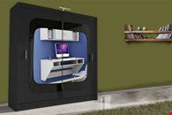 Brand New Chelsea Mirror Sliding Wardrobe with Stylish Mirror/Rails/Shelves in 6 Colors