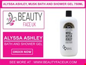 ALYSSA ASHLEY, MUSK BATH AND SHOWER GEL 750ML